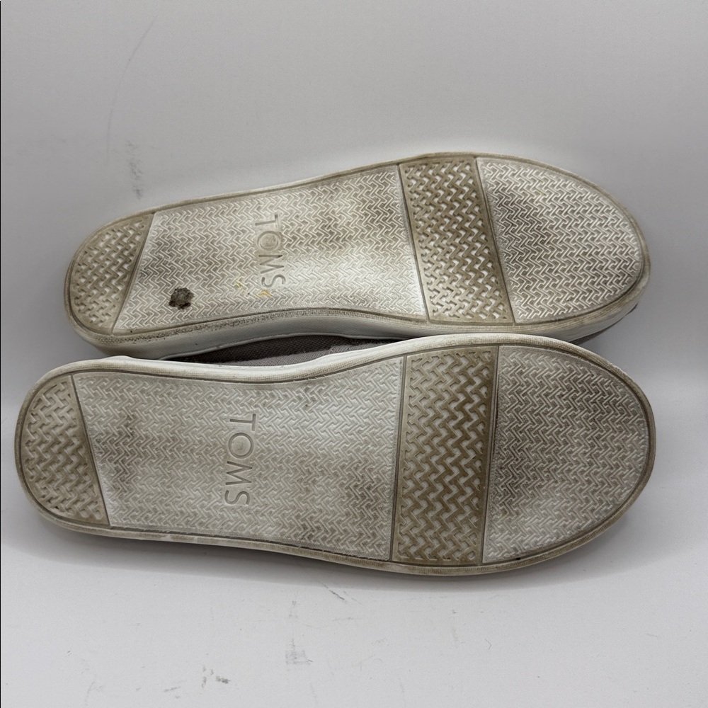 TOMS Gray Slip-On Loafers - Picture 8 of 8
